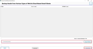Choose the path to save  and click on Download.