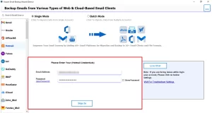sign in using your Hotmail account credentials.