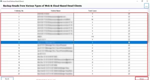 Preview the mailbox data and click on next.