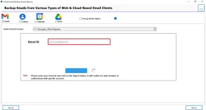  enter the login credentials.