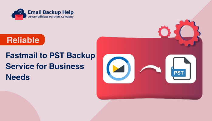 Fastmail to PST Backup Service