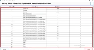 choose the folders you want to export >> click Next.