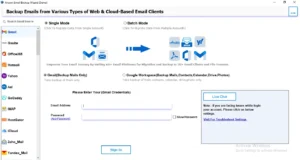 Install the Gmail Backup Tool.