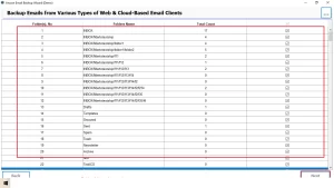 Preview the mailbox data and click next.