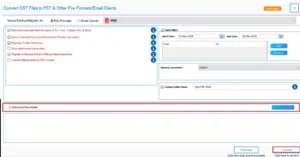 Select the destination to save the file and click Convert.