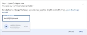 verify the request and press Save.