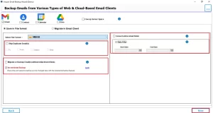 apply the filters as per your requirements and click next.