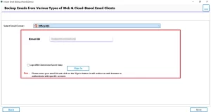 authenticate with Office 365 login credentials.
