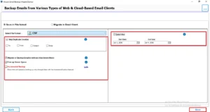 enable the required filters and click on Next.